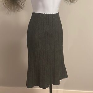 Milano Gray Women's stretch Skirt